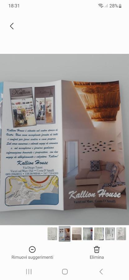 Kallion House Vietri 외부 사진